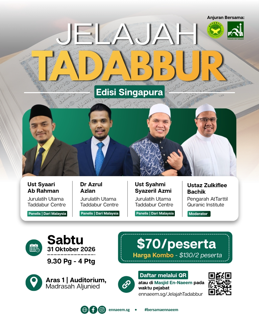 Jelajah Tadabbur – Edisi Singapura poster