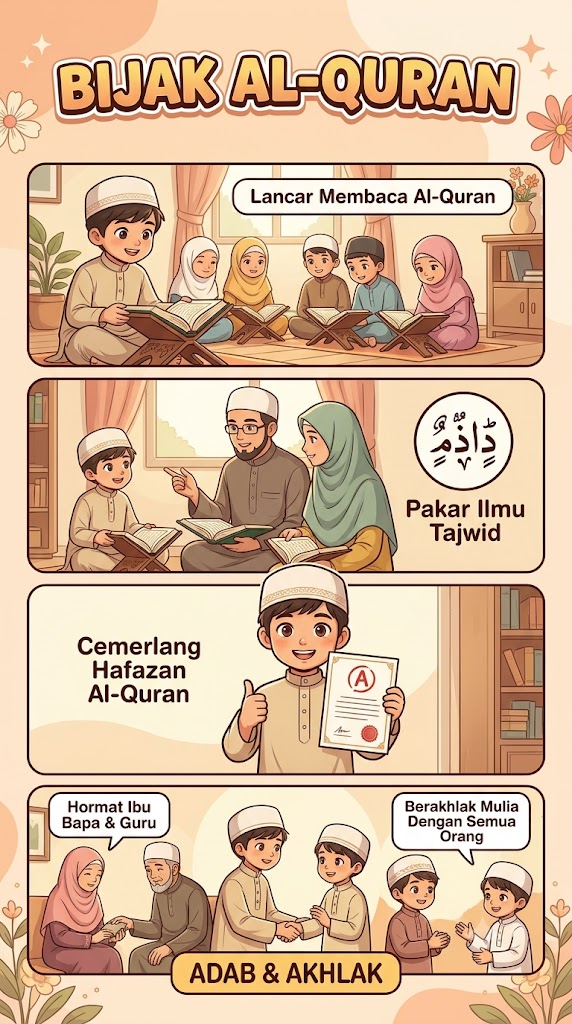 Bijak Al-Quran infographic created by a participant
