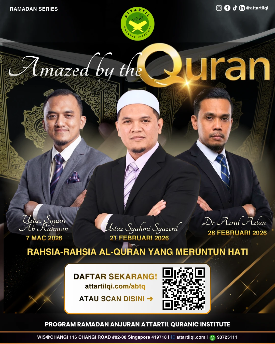 Amazed By The Quran 2026 poster